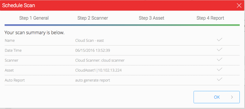 NopSec Cloud Scanner - Scan Summary