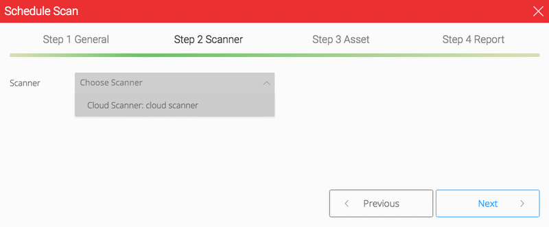 NopSec Cloud Scanner - Step 2