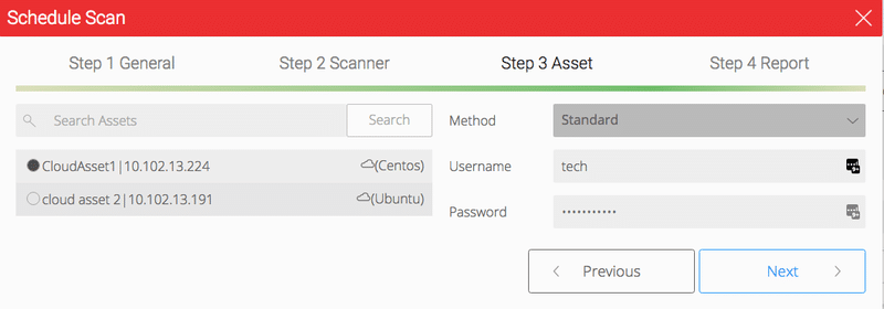 NopSec Cloud Scanner - Schedule Scan Step 3