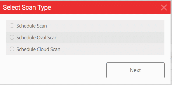NopSec_Cloud_Scanner_Select_Scan_Type