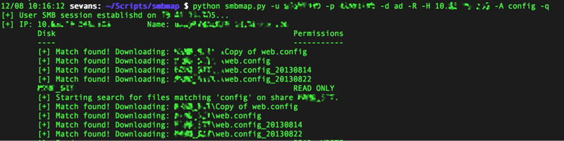 SMBMap/CrackMapExec