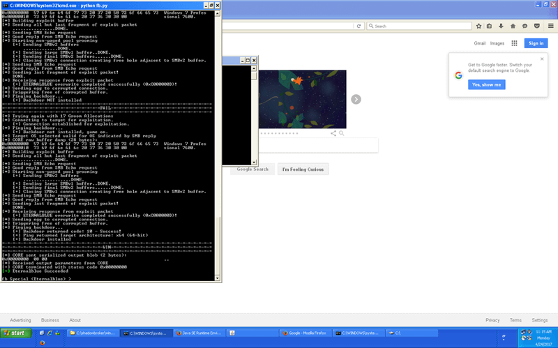 double pulsar tsb shadow brokers nopsec