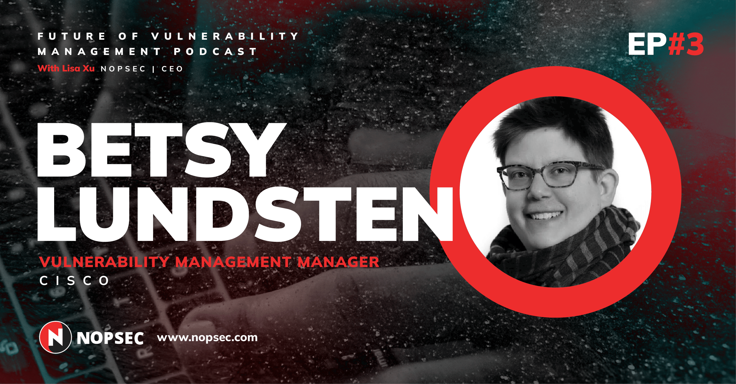 Future of Vulnerability Management Podcast Episode 3 Featuring Betsy Lundsten