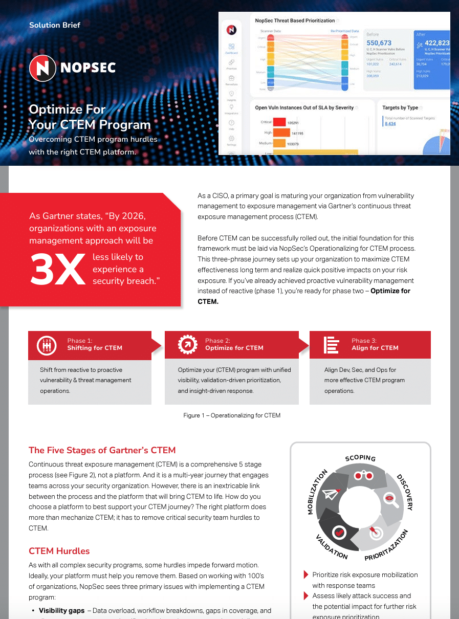 Media & Entertainment Operationalize for CTEM Phase 2